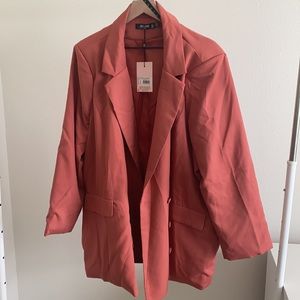 Missguided Plus Grandad Blazer